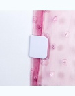Adeeing 2 sztuk klej mocowania zasłona prysznicowa zaciski w kształcie litery U naprawiono klip gospodarstwa domowego łazienka