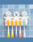 2018 Zestawy łazienkowe cute Cartoon Sucker szczoteczka do zębów/przyssawki 5 pozycja szczotka do zębów uchwyt na nowy gorący K3