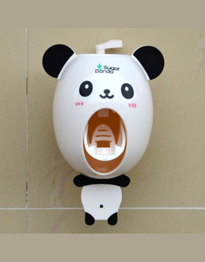 Praktyczne silne ssanie Sucker zabawne kreskówki stylu łazienka gospodarstwa domowego uchwyt na szczoteczkę do zębów dla dzieci 