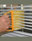 Szczotka do czyszczenia okien 1 PC zmywalny z mikrofibry akcesoria kuchenne okno szczotki do czyszczenia weneckie żaluzje szczot