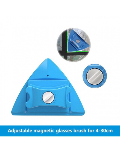 Magnetyczne płyn do szyb wycieraczki dwustronnie magnetyczny szczotka do mycia szczotka do czyszczenia szyb i okien okno magnety