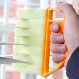 Przydatna szczotka do czyszczenia okien z mikrofibry klimatyzator do czyszczenia kurzu z nadający się do prania weneckie żaluzje