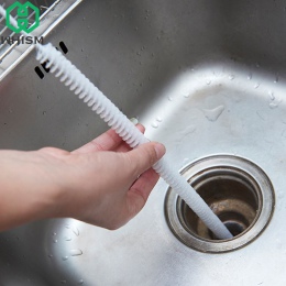 WHISM szczotka nylonowa Kitchen Sink spustowy filtr siatkowy wody rury kanalizacji wyłapywacz włosów Clog środka do czyszczenia 