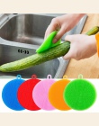 3 sztuk wielu-używany czyste do mycia naczyń miękkiego silikonu płuczka z myjką czyszczenie antybakteryjne narzędzie kuchenne