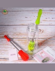MSJO do czyszczenia szczotka do butelek dla niemowląt gospodarstwa domowego silikon narzędzie do czyszczenia kuchni długa rączka