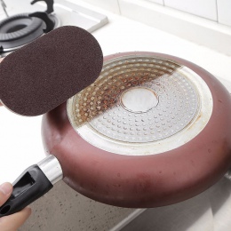 1 PC do czyszczenia kuchni pędzel z uchwytem gąbka do czyszczenia dolnego pędzel z uchwytem s Nano miseczka ceramiczna Pan gąbka