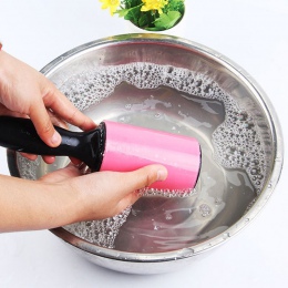 Wielokrotnego użytku zmywalny wałek odkurzacz Lint przyklejania rolki na ubrania do włosów dla zwierząt domowych do czyszczenia 