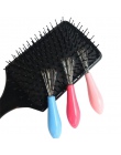 ISHOWTIENDA nowe szczotka do włosów grzebień do czyszczenia wbudowane narzędzie do czyszczenia z tworzywa sztucznego zdejmowany 