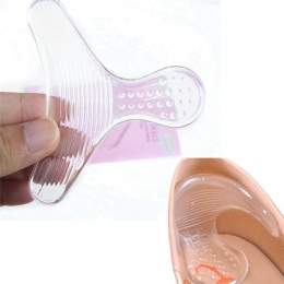 Haicar Top Grand 1 para żel silikonowy poduszka pod pięty Protector stóp stóp pielęgnacja wkładka buta wkładka wkładka szczotka 