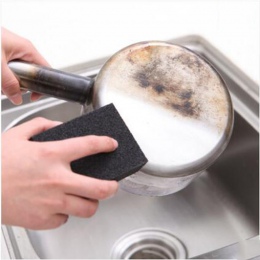 Nano gąbka magiczna gumka do usuwania rdzy do czyszczenia bawełny gąbka szmerglowa dostawy kuchenne odkamienianie oczyść Pot