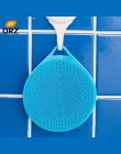 ORZ szczotka silikonowa magiczna Miska Pot Pan do mycia szczotek do czyszczenia narzędzie do gotowania do czyszczenia gąbek druc