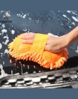Super rękawica do mycia samochodu z włókna Chenille gąbka do czyszczenia samochodu blok szyby samochodowe szczotka do czyszczeni