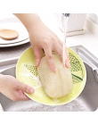 5 sztuk naturalne Loofah do mycia naczyń tkaniny kuchnia odkażanie nieprzywierającą oleju pojemnik na pędzle dwustronne czyszcze