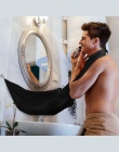 120x80 cm wodoodporny kwiatowy tkaniny mężczyzna broda łazienka czarna broda fartuch fartuch do golenia włosów dla człowieka do 