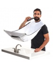 Człowiek łazienka broda pielęgnacja trymer do golenia włosów fartuch Bib suknia Robe Sink style Tool czarny biały nowy