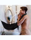 120x80 cm męska kąpiel fartuch czarna broda fartuch ogolone włosy fartuch dla mężczyzn wodoodporna tkanina kwiatowy do czyszczen