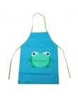 1 PC dzieci dzieci wodoodporna żaba drukuj fartuch farba jeść pić odzież wierzchnia nadzwyczajne