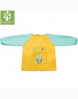 Zwierzęta kreskówki dla dzieci dla dzieci Todders wodoodporna koszulka z długim rękawem malarstwo bluza śliniaki fartuch bawełna