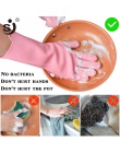 Kuchenne silikonowe rękawice do sprzątania magia danie rękawice do mycia dla gospodarstw domowych gumowe do szorowania gumowe da