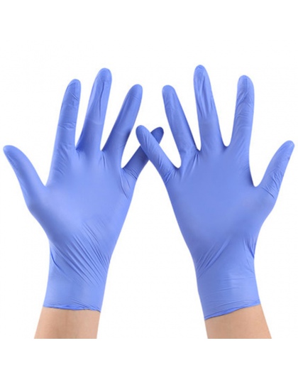 50 lub 100 sztuk jednorazowe rękawice lateksowe do czyszczenia w domu medyczne/jedzenie/guma/rękawice ogrodowe uniwersalne do le