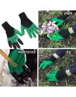 Rękawice ogrodowe z palcami pazury szybkie łatwe do kopania i bezpieczne dla roślin rękawice do przycinania liści rękawice do ko