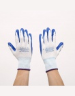 1 para rękawice ogrodowe rękawice ochronne Nylon z powlekane nitrylem rękawice robocze