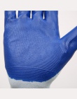 1 para rękawice ogrodowe rękawice ochronne Nylon z powlekane nitrylem rękawice robocze