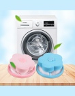 Filtr siatkowy torba do prania pralka urządzenie do usuwania włosów piłka do czyszczenia netto etui pralka różowy/niebieski narz
