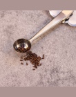 CARRYWON łyżeczka do herbaty wielofunkcyjne ze stali nierdzewnej łyżka do kawy z klipsem kawy i herbaty miarka ziemi miarka do k
