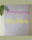 3 rozmiar siatki zapinane na zamek torby do prania bielizny składane delikatne bielizna biustonosz skarpetki bielizna pralka odz