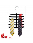 1 PC Hot sprzedaż Tie ręcznik na pasek aksamit flokowany antypoślizgowe szalik szal krawat pas wieszak na ubrania stojaki na sto