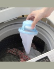 Okrągły pralka Lint filtr torba na pranie z siatki wyłapywacz włosów pływające kulki etui do prania maszyna do czyszczenia narzę