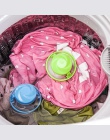 Okrągły pralka Lint filtr torba na pranie z siatki wyłapywacz włosów pływające kulki etui do prania maszyna do czyszczenia narzę