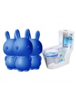 Śliczne niebieski królik Środek czyszczący do WC magia automatyczne Flush Środek czyszczący do WC pomocnik niebieski do czyszcze