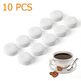 Dropship 10 sztuk do czyszczenia ekspresu do kawy Tablet tabletka musująca środek do usuwania kamienia czystość w kuchni kuchnia