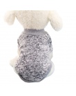 Klasyczne ubrania dla psów ciepłe Puppy strój Pet kurtka płaszcz zimowe ubrania dla psów miękki sweter odzież dla małe pieski ch