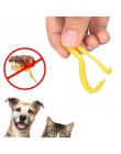 2 sztuk zaznaczyć Twister narzędzie hak kleszcza do usuwania akcesoria dla psów z 2 rozmiary człowieka instrukcja Debulking pchl