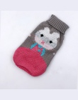 Ubrania dla zwierząt domowych dla małych płaszcze dla psów kurtka zima psy koty odzież Chihuahua Cartoon odzież dla zwierząt Kaw