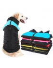 Zimowe ubrania dla zwierząt domowych ciepły duży pies płaszcz Puppy odzież wodoodporna zwierzęta domowe są kamizelka dla małych 