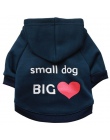 Ubrania dla zwierząt domowych dla ubranie dla małego psa ciepłe ubrania dla psów płaszcz Puppy ubrania dla zwierząt domowych dla