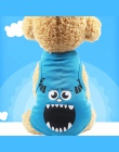 Tanie małe ubrania dla psa lato wiosna 11 Cartoon style zwierzęta pies kot koszula słodkie Yorkshire Terrier koszulka oddychając