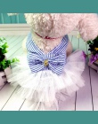 Hoomall Pet ubrania dla psów sukienka Sweety księżniczka sukienka maskotka dla psa suknie ślubne dla dla psów małych średnich ps