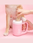 Zwierzęta kot pies stóp czyste szklanki narzędzie do czyszczenia silikonowy szczotka do mycia Paw podkładka buldog francuski mop