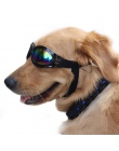 4 kolory składane okulary dla psa średnich dużych psów domowych okulary pet okulary wodoodporna pies gogle ochronne UV okulary p