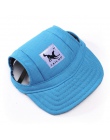 Dla zwierząt domowych kapelusz czapka z daszkiem modny kapelusz dla psów na co dzień płótno czapka dla kapelusz dla psa Chihuahu