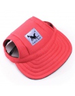 Dla zwierząt domowych kapelusz czapka z daszkiem modny kapelusz dla psów na co dzień płótno czapka dla kapelusz dla psa Chihuahu