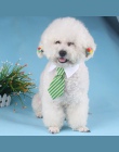 Hurtownie nowy zwierzęta domowe są TiesStripe małe bawełniane dla psa Puppy krawat regulowany łuk krawat do pielęgnacji