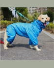 Zwierzęta domowe są duży pies płaszcz przeciwdeszczowy wodoodporne ubrania dla małych i dużych psów kombinezon płaszcz przeciwde