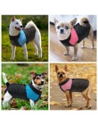Ubrania dla dużych psów wodoodporny kamizelka zima Nylon psów ubrania dla psów Chihuahua Labrador niebieski różowy