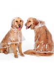 HOOPET pies płaszcz przeciwdeszczowy duży pies średnich psów Pet odzież wodoodporna kurtka odzież Puppy Casual